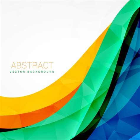 abstract colorful wave vector design background - Download Free Vector Art, Stock Graphics & Images
