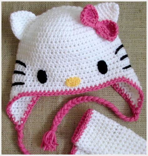 hoffee and a nuffin: Hello Kitty - Cat Ears Tutorial