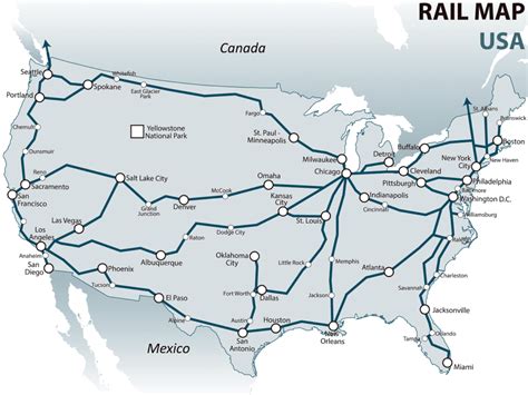 Via Train Routes Map