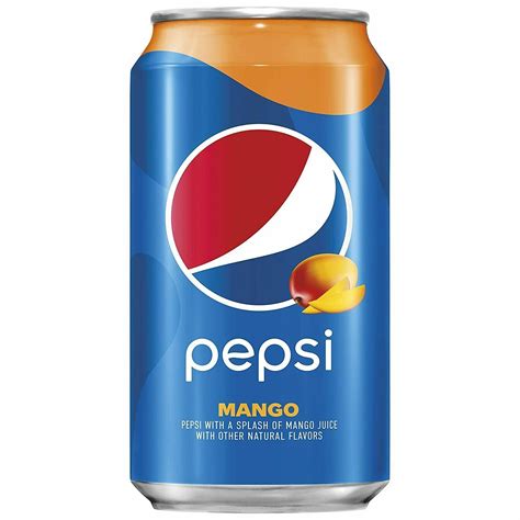 Pepsi Mango 12 oz Cans (Pack Of 12) - Soft Drinks