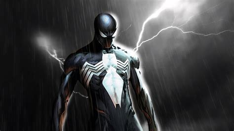 Spider-Man, Symbiote, Suit, 4K, #4.2083 Wallpaper PC Desktop