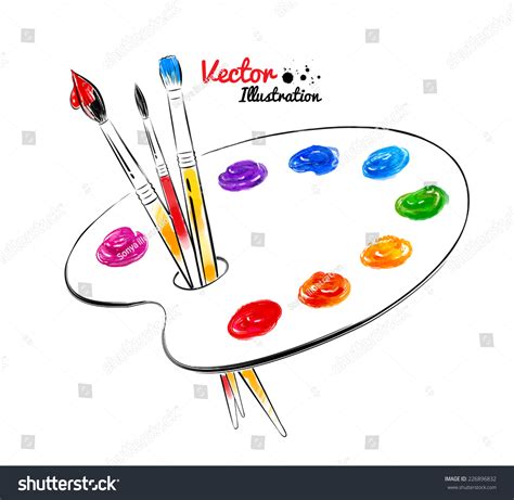 536,282 Palette With Brushes Images, Stock Photos & Vectors | Shutterstock