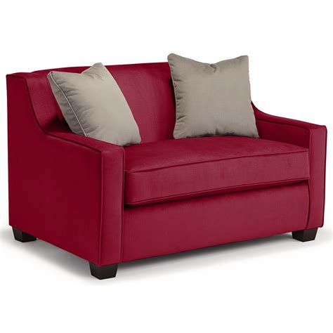 Best Home Furnishings Marinette C20TE 21278 Twin-Size Sleeper Chair with Toss Pillows | Baer's ...