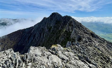 Crib Goch Ridge to Snowdon - Route Review, Exposure and Photos