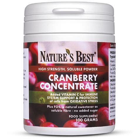 Cranberry Supplements