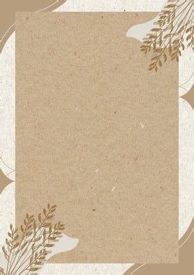 Brown Minimalist Page Border - Templates by Canva | Paper background design, Bond paper design ...