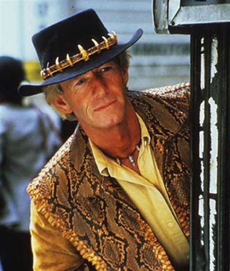 Crocodile Dundee Paul Hogan Leather Jacket - USAJacket