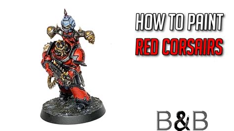 Video 'How to paint Red Corsairs' - The Brush and Boltgun