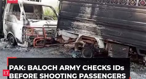 Pakistan: Baloch Army offloads passengers from buses, checks IDs & shoots 39 in multiple attacks ...