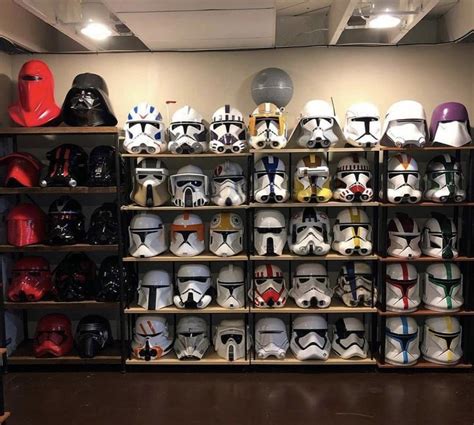 Star Wars Helmet Collection : r/pics