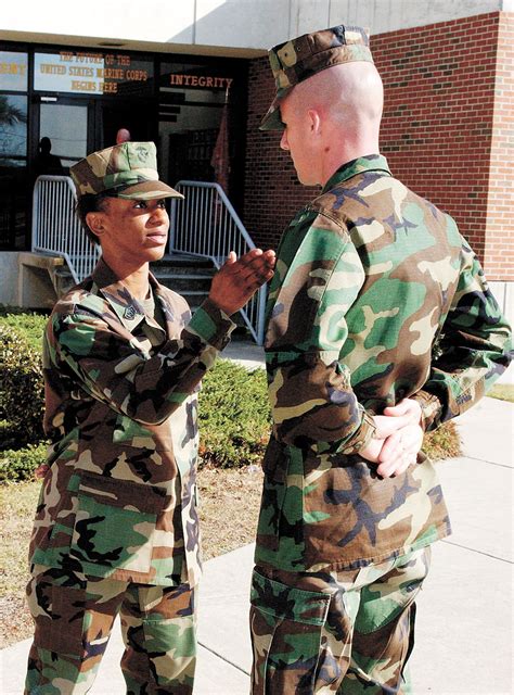 Very old school! Marine Gunnery Sergeant Stephanie K. Murphy was the first female instructor ...