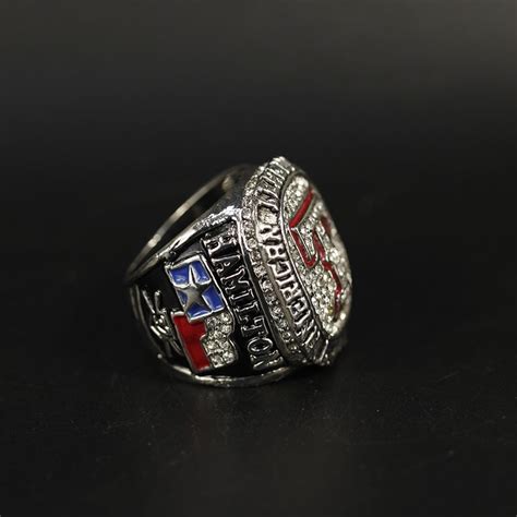 MLB World Series Championship Ring Texas Rangers 2010 Josh Hamilton ...