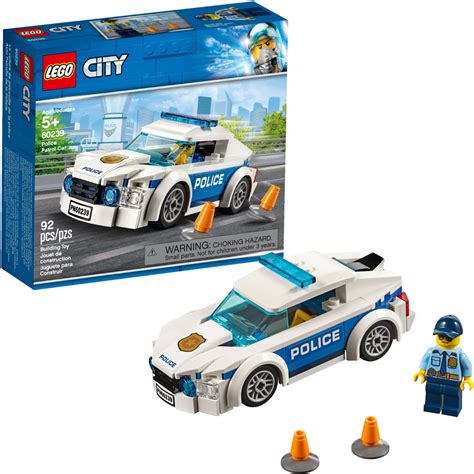 LEGO City Police Patrol Car 60239 6259422 - Best Buy