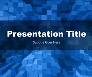 Stacked Boxes PowerPoint Template
