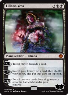 Liliana Vess - Planeswalker - Cards - MTG Salvation