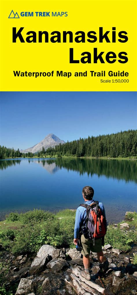 Kananaskis Lakes Map - Gem Trek Maps