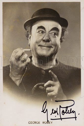 George Robey, English music hall comedian and singer stock image | Look ...