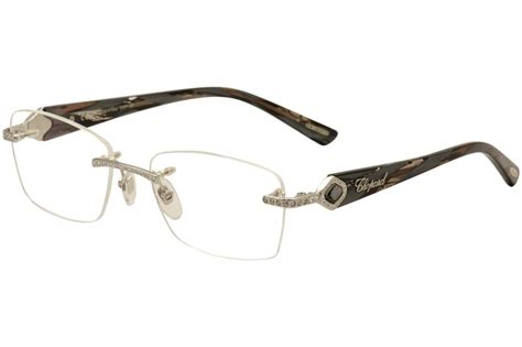 Chopard Women's Eyeglasses A33S A33/S Rimless Optical Frames