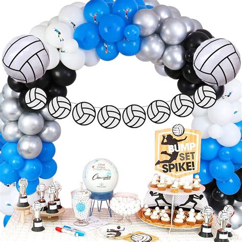 Amazon.com: Volleyball Theme Party Decorations - Volleyball Party ...