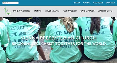 Case Study - Vienna Presbyterian | Church Web Fund