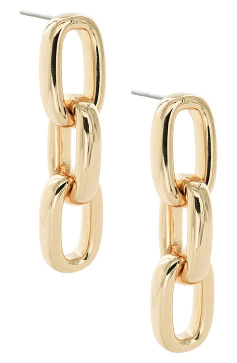 Uncommon James by Kristin Cavallari Chain Link Drop Earrings | Nordstrom