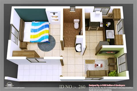 3d Small House Plans - Easy Home Decorating Ideas