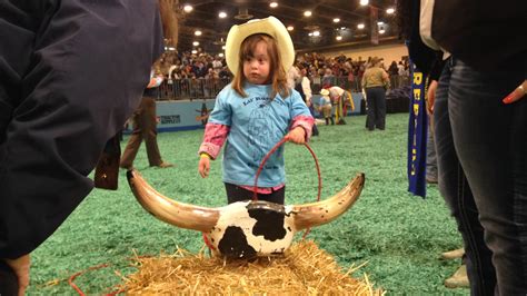 Children with special needs enjoy rodeo activities