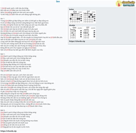 Chord: Sen - tab, song lyric, sheet, guitar, ukulele | chords.vip