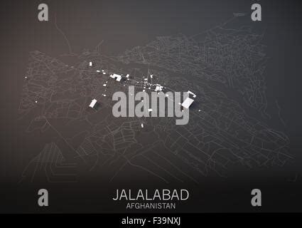 Satellite view of Jalalabad map, Afghanistan, map in 3d Stock Photo - Alamy