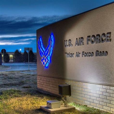 Home page of Tinker Air Force Base