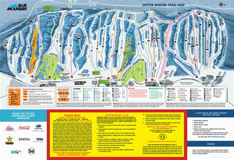 Ski Resorts New England Map