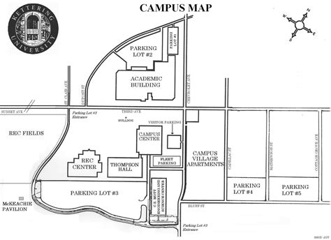 Kettering University Campus Map - 1700 W Third Avenue Flint Michigan ...