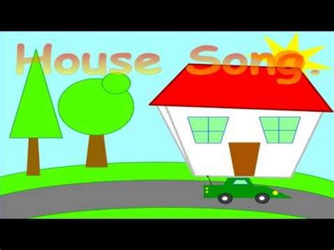 (32) House Song - YouTube | Kids songs, Parts of the house for kids ...