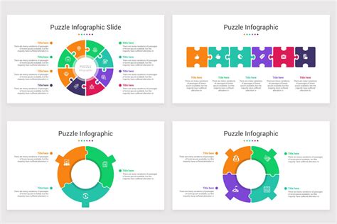 Puzzle Infographics PowerPoint Template | Nulivo Market