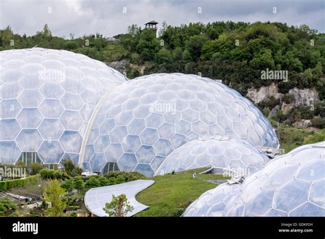 The Biomes at the Eden Project in Cornwall, UK Stock Photo - Alamy