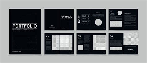 Architecture and interior portfolio design, Architecture Portfolio Layout, a4 size portfolio ...