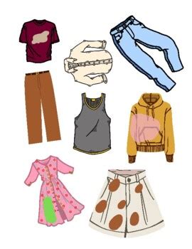 Sorting Clothes by Amanda Mack | TPT