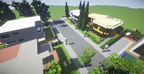 Modern Neighborhood 3 Minecraft Map