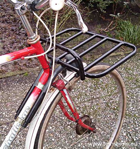 David Hembrow - Sturdy Dutch-made Load carrying front racks for bicycles