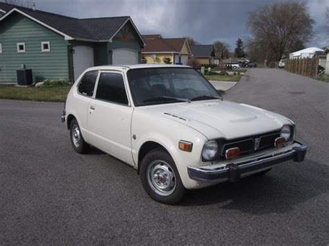 Sell used 1974 Honda Civic Hatchback - Non Restored - STOCK in Spokane, Washington, United ...