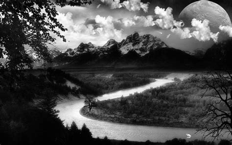 Black And White Nature Wallpaper - WallpaperSafari