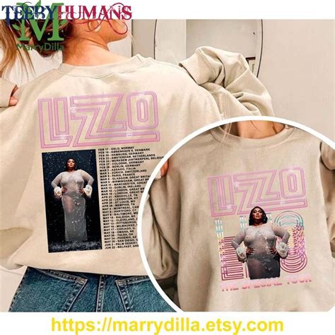 Lizzo Concert Tour 2023 Unisex Sweatshirt T-Shirt Merch Classic ...