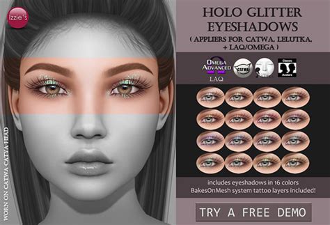 Holo Glitter Eyeshadows | out now at the mainstore and MP iz… | Flickr