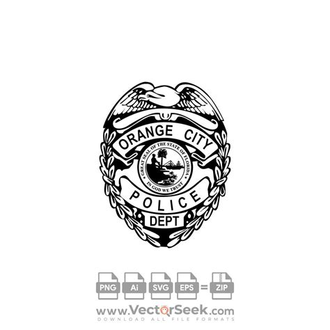 Police Badge Logo Vector - (.Ai .PNG .SVG .EPS Free Download)