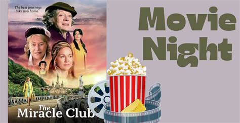 August Movie Night: The Miracle Club – Poolesville Seniors