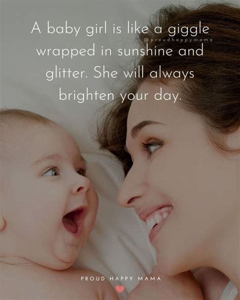 55+ Sweet Baby Girl Quotes To Welcome A Newborn Daughter in 2022 | Baby ...