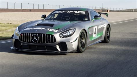 Mercedes-AMG reveals GT4 race car