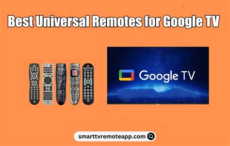 Best Universal Remote to Control Google TV [Reviewed 2024] - Smart TV ...