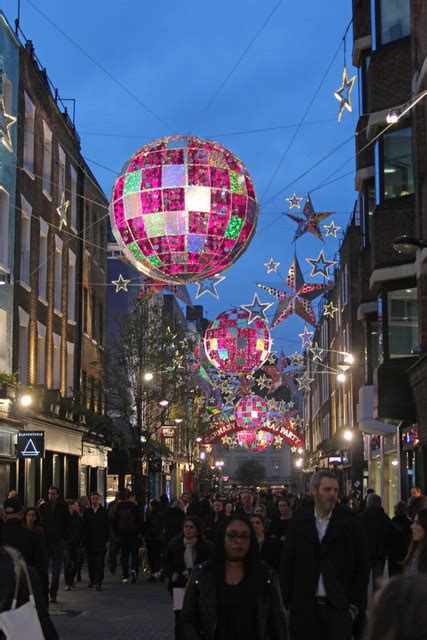 Carnaby Street Christmas decorations © Oast House Archive cc-by-sa/2.0 :: Geograph Britain and ...