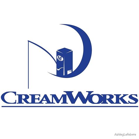 "Dreamworks Logo Creamworks Parody" by AshleyLefebvre | Redbubble